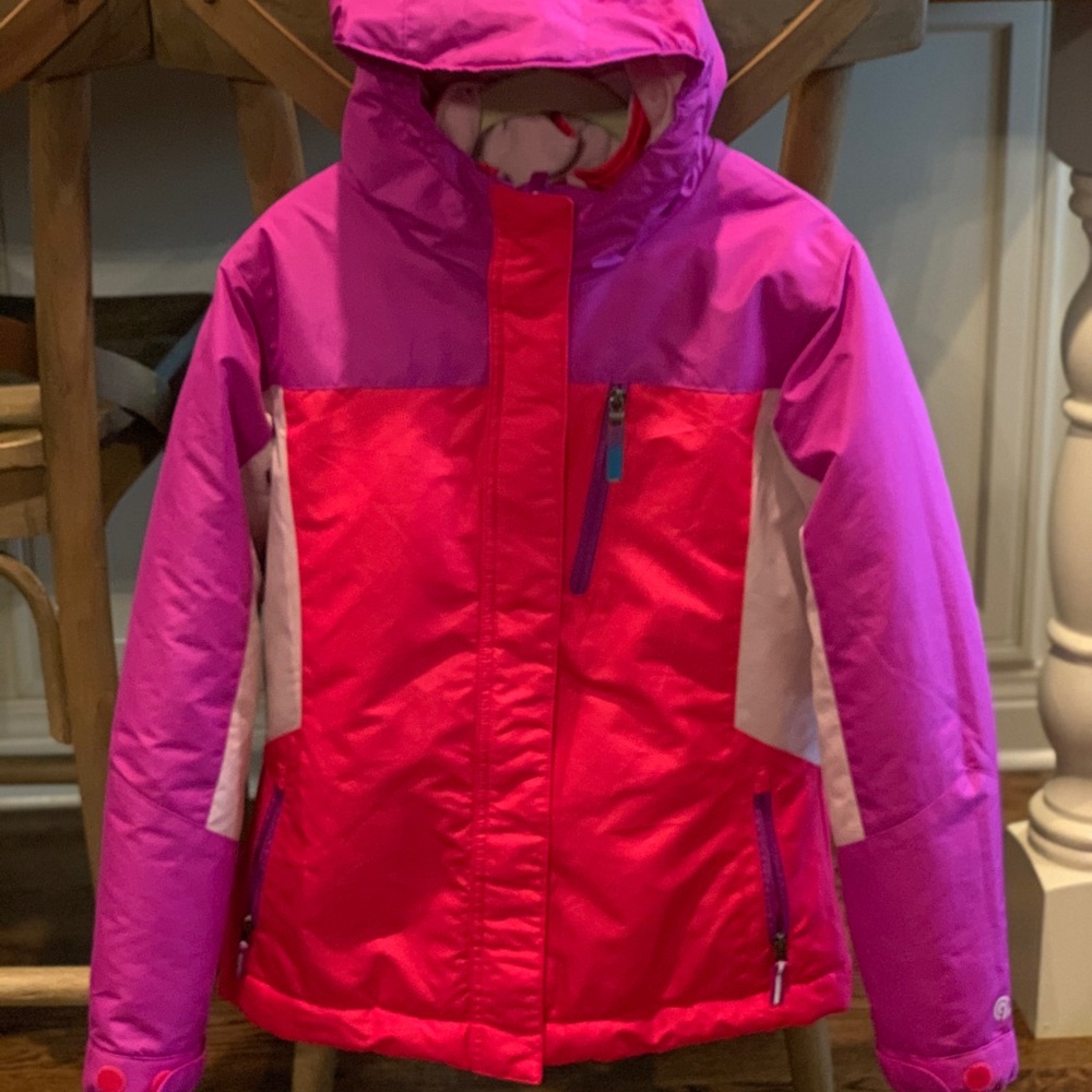 C9 by Champion Pink and Purple Kids Puffer Jacket